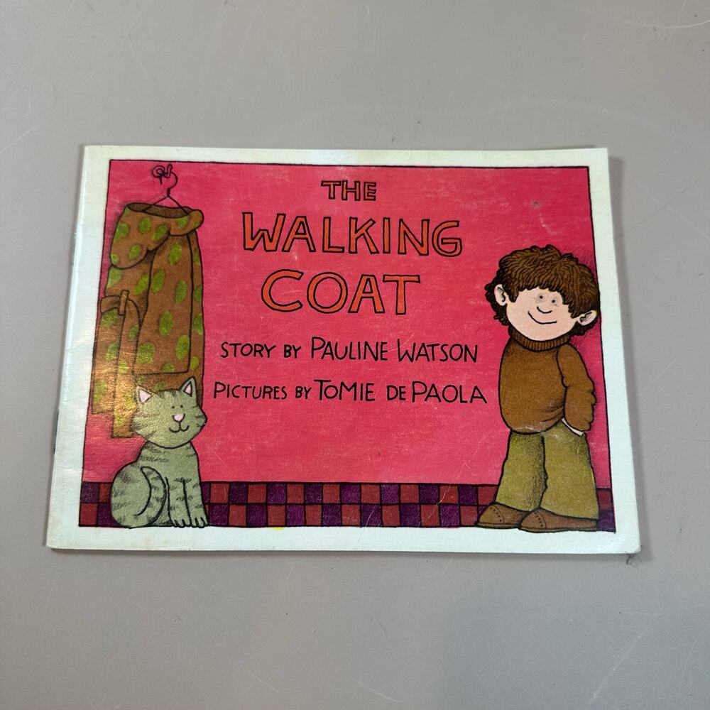 The Walking Coat by Pauline Watson Tomie DePaola Vintage 1980